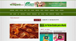 Desktop Screenshot of compreemvarzeagrande.com.br